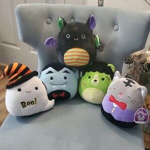 8" Squishmallow Halloween  Set
